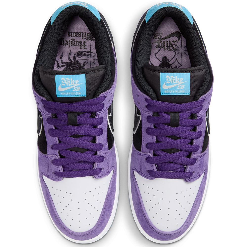 Nike SB Dunk Low Pro x Hayley Wilson Shoes Court Purple/Black-White-Lagoon Pulse