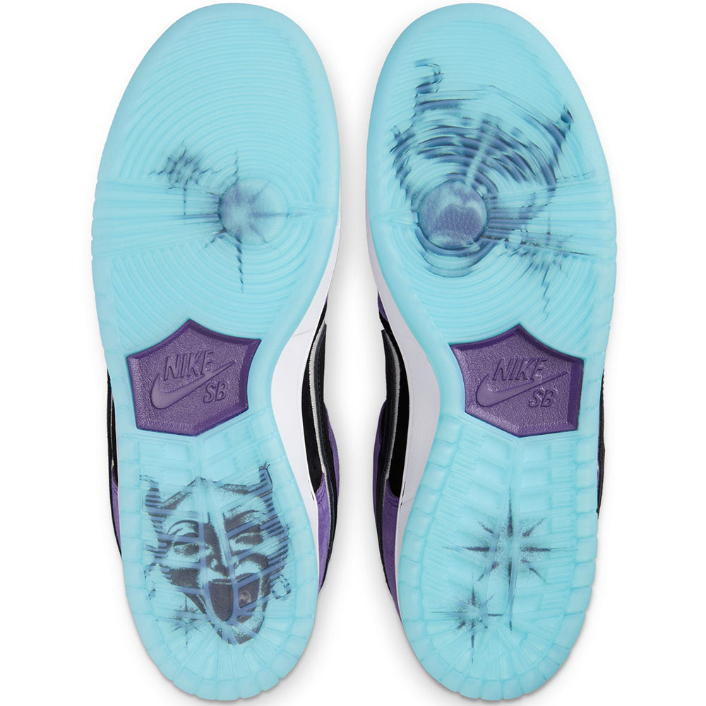 Nike SB Dunk Low Pro x Hayley Wilson Shoes Court Purple/Black-White-Lagoon Pulse