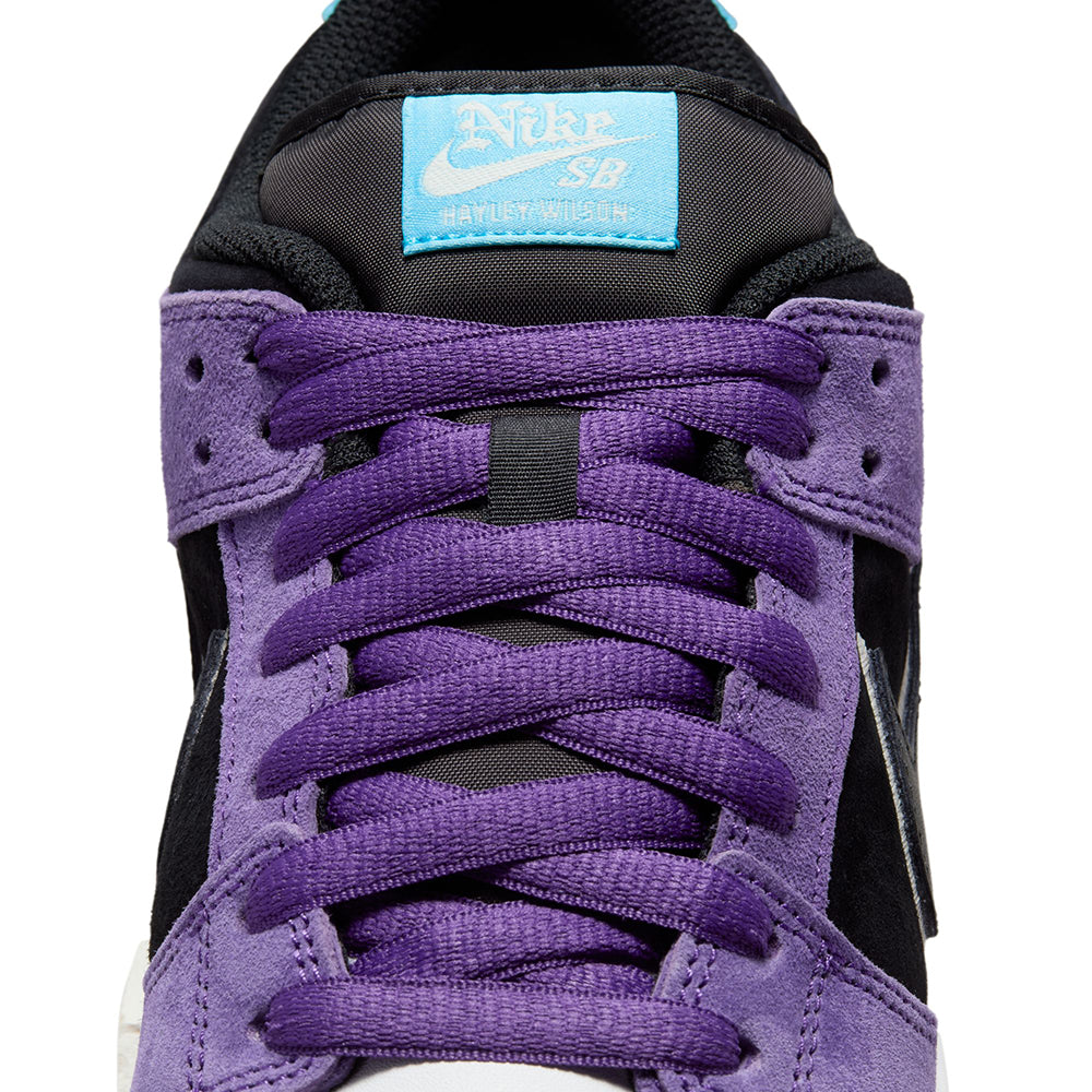 Nike SB Dunk Low Pro x Hayley Wilson Shoes Court Purple/Black-White-Lagoon Pulse