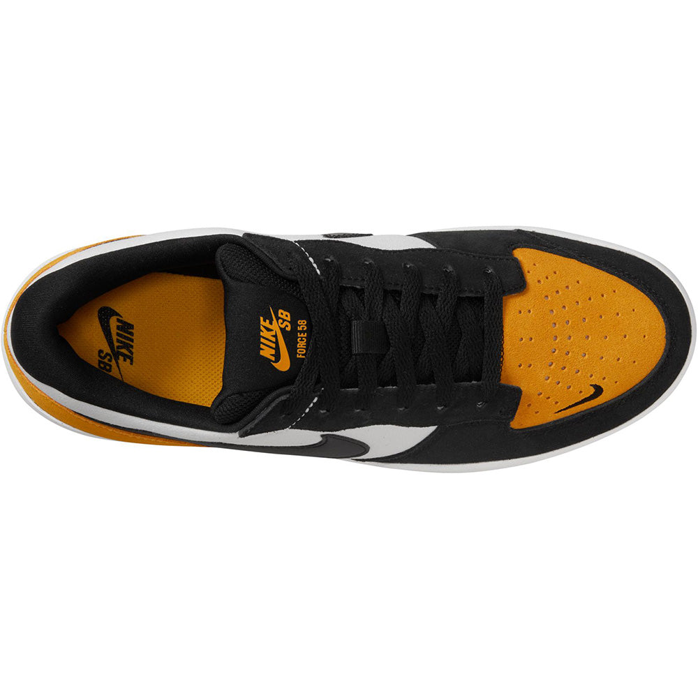 Nike SB Force 58 Shoes University Gold/Black-White