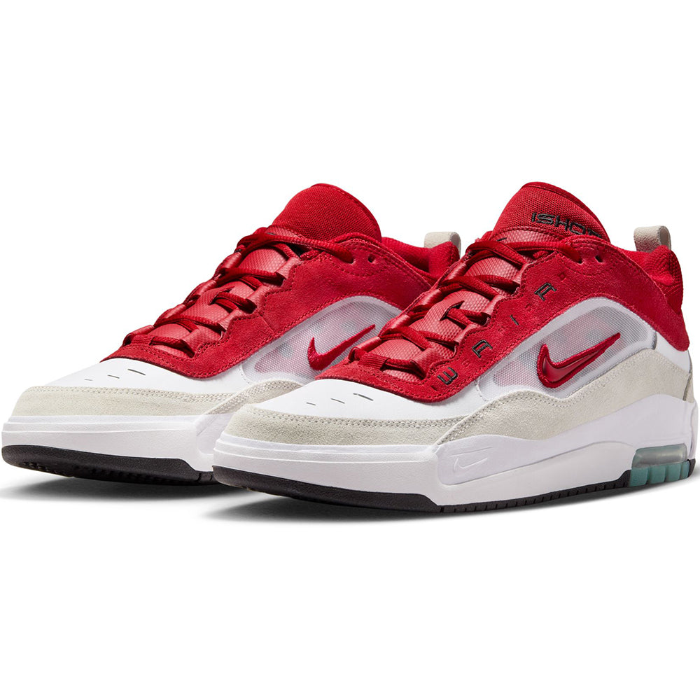 Nike SB Air Max Ishod Wair 2 Shoes White/Varsity Red-Summit White