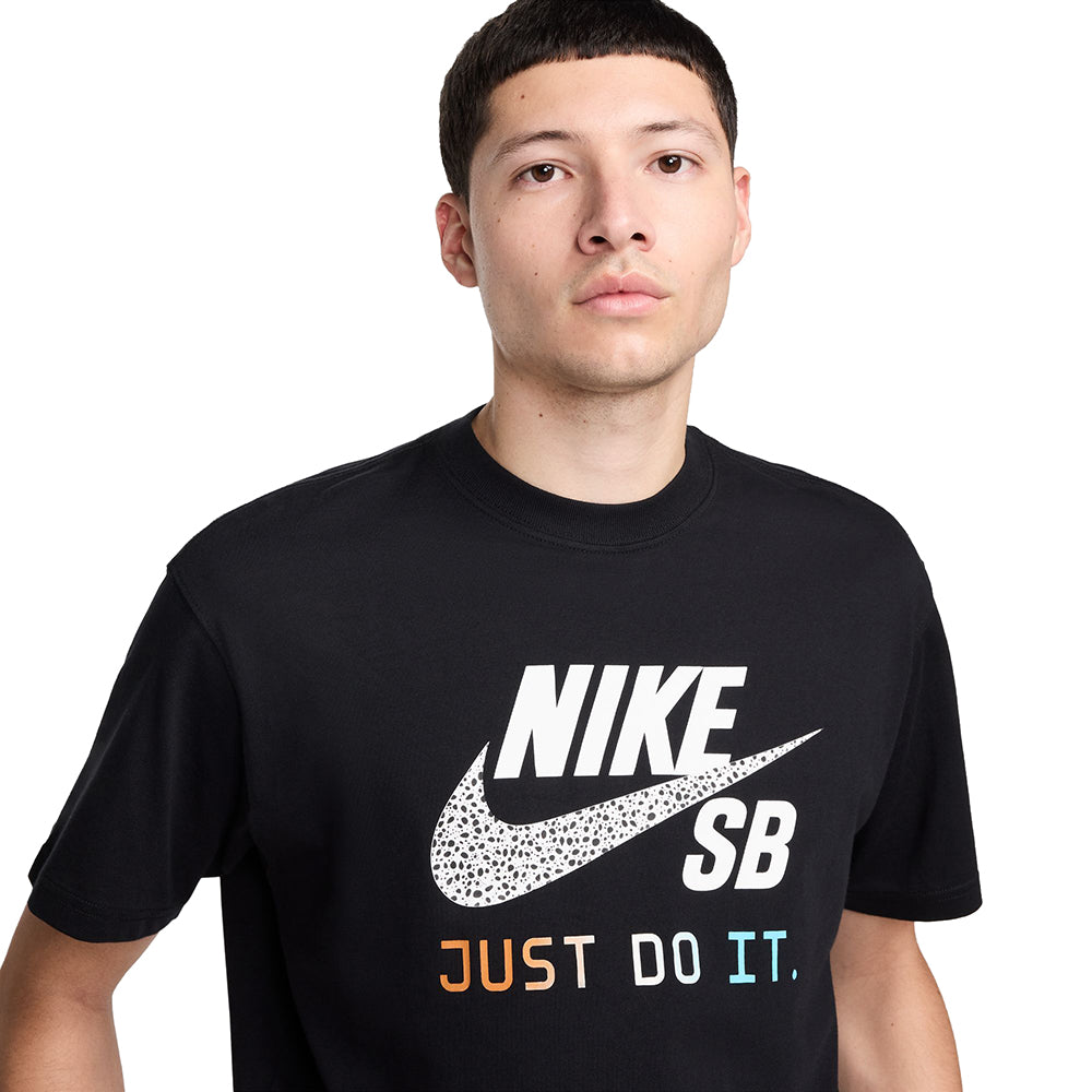 Nike SB Just Do It Electric Skate T Shirt Black