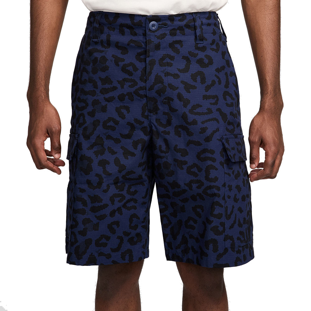 Nike SB Kearny Cargo Shorts AOP Midnight Navy