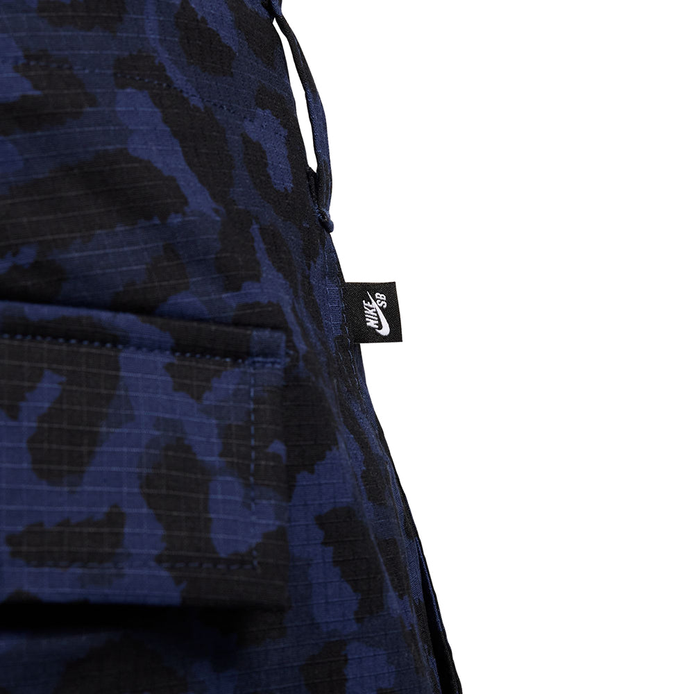 Nike SB Kearny Cargo Shorts AOP Midnight Navy