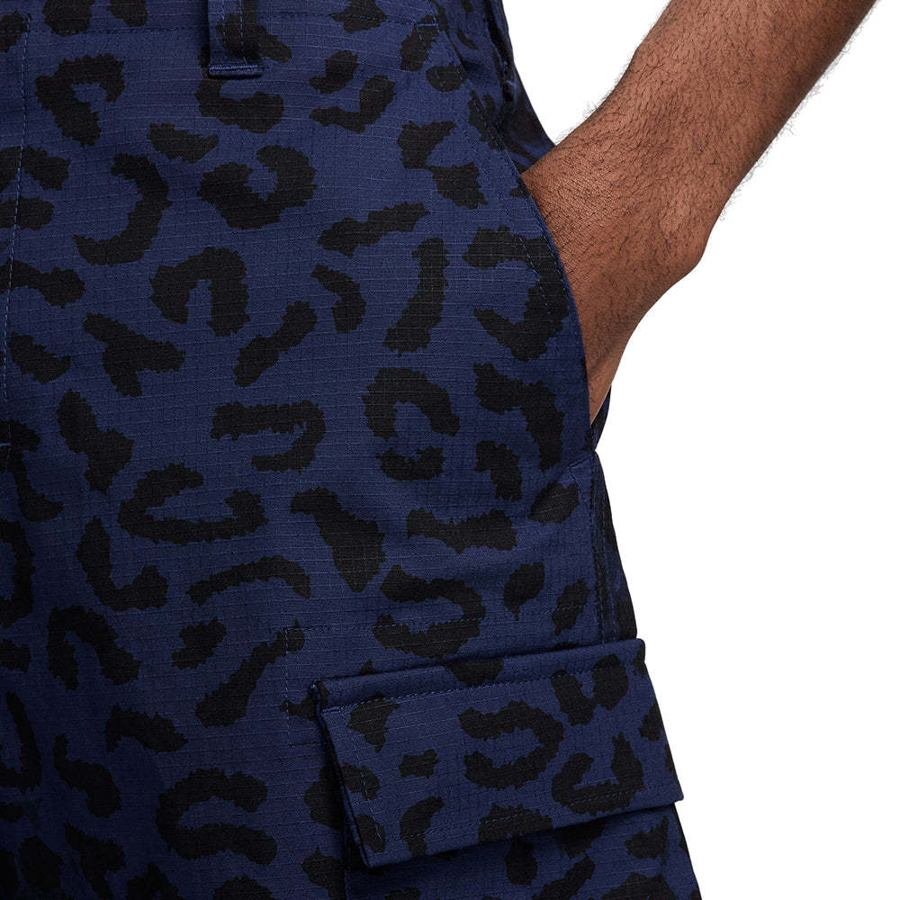 Nike SB Kearny Cargo Shorts AOP Midnight Navy