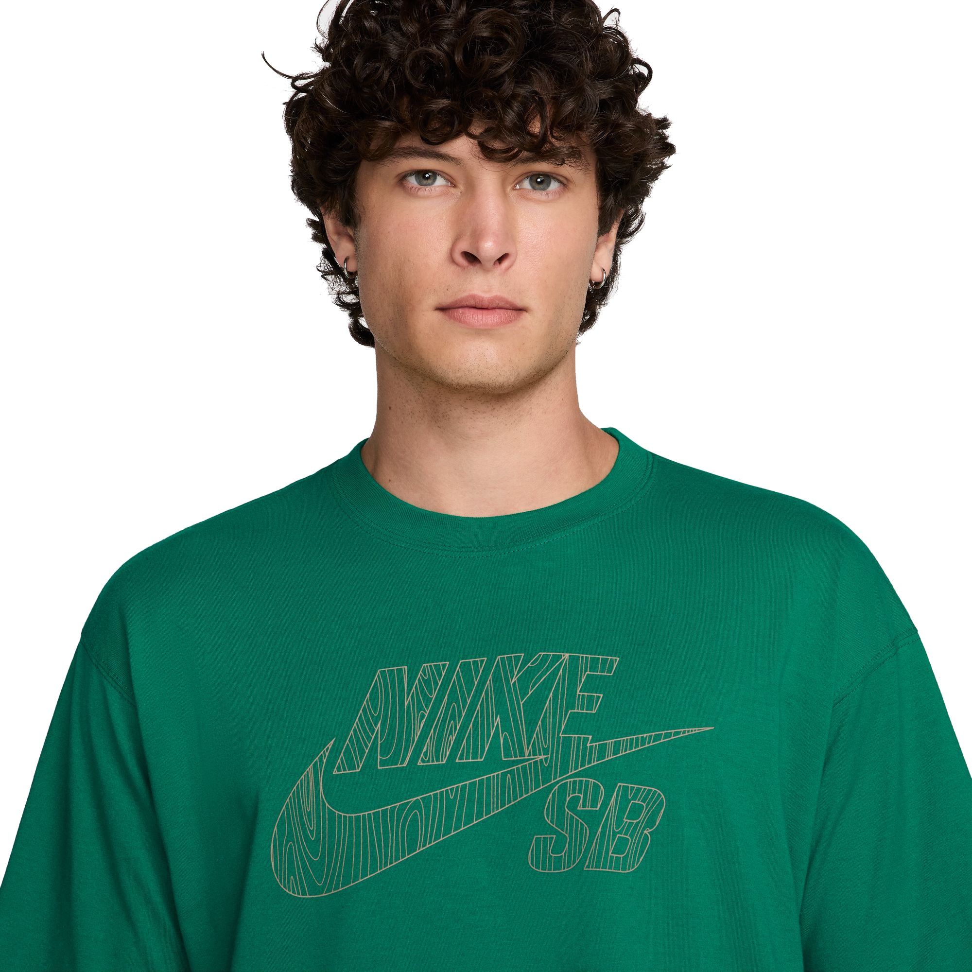 Nike SB Logo Fill Skate T-Shirt Malachite