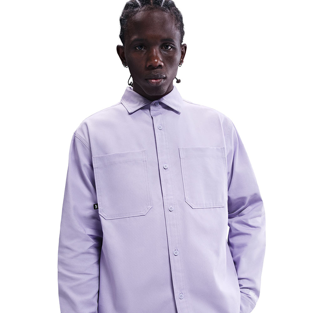 Nike SB Long-Sleeve Woven Top Hydrangeas/White