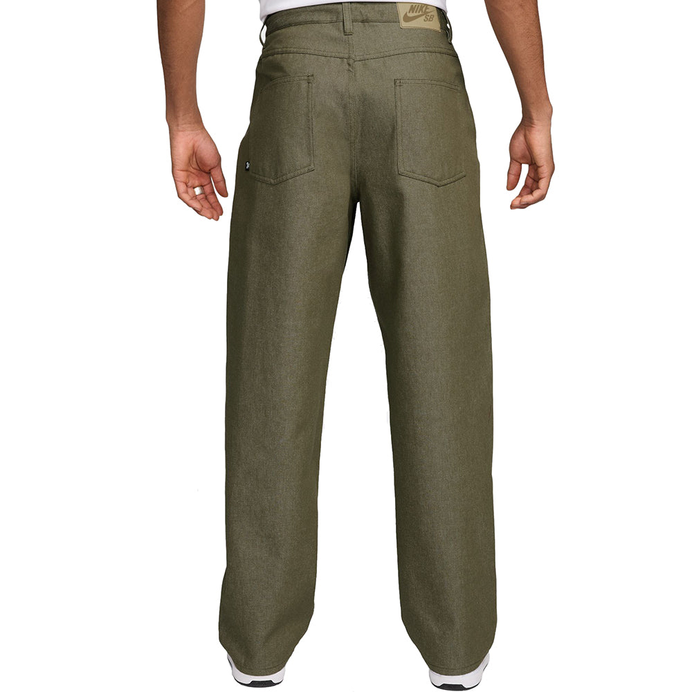 Nike SB Loose Denim Skate Pants Medium Olive