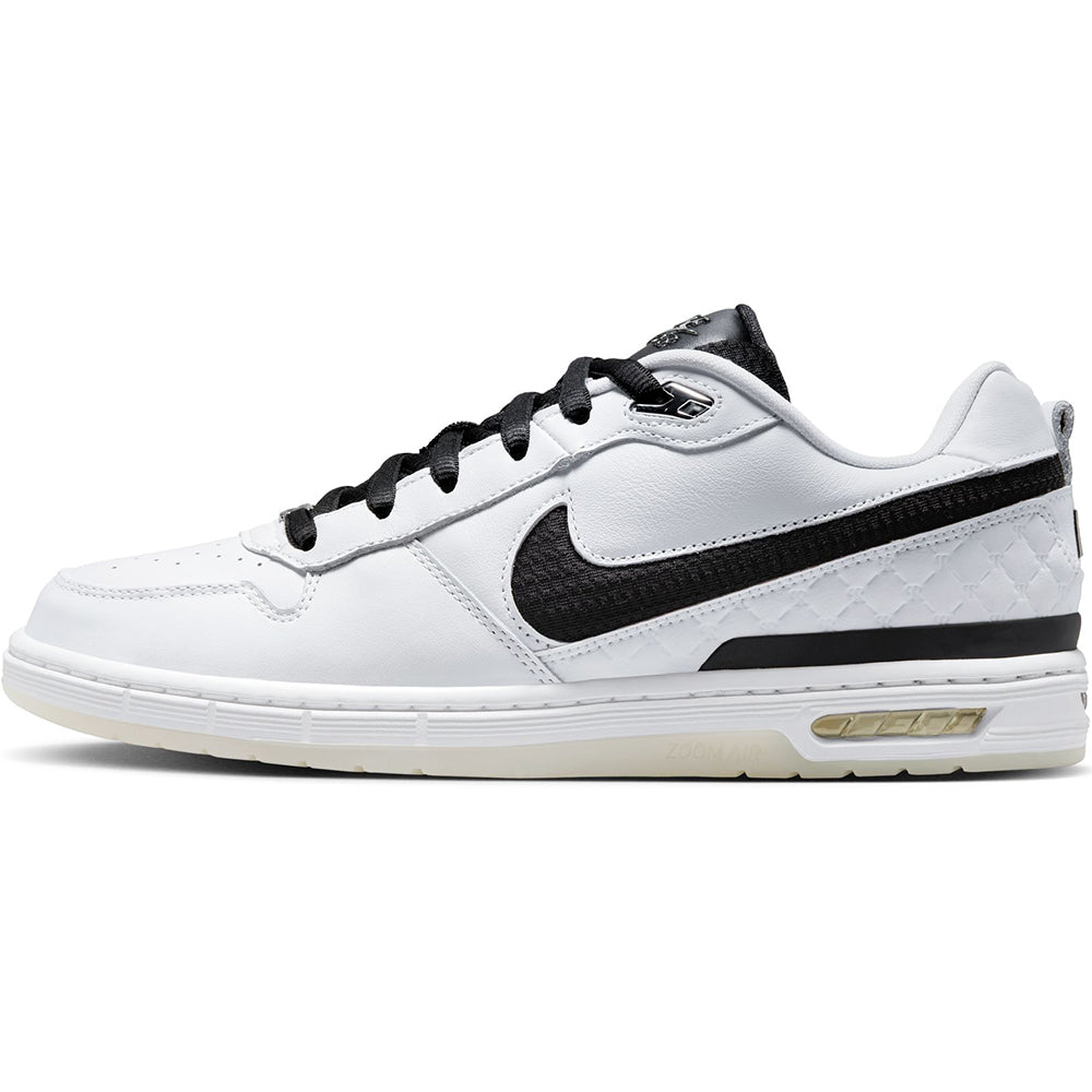 Nike SB Paul Rodriguez Zoom Air Low Shoes White/Black-White-Clear