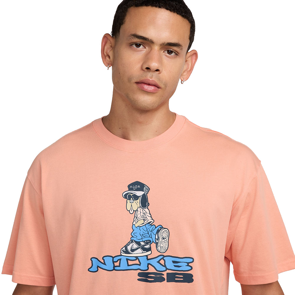 Nike SB OC Dunk Dog Max90 T Shirt Apricot Agate
