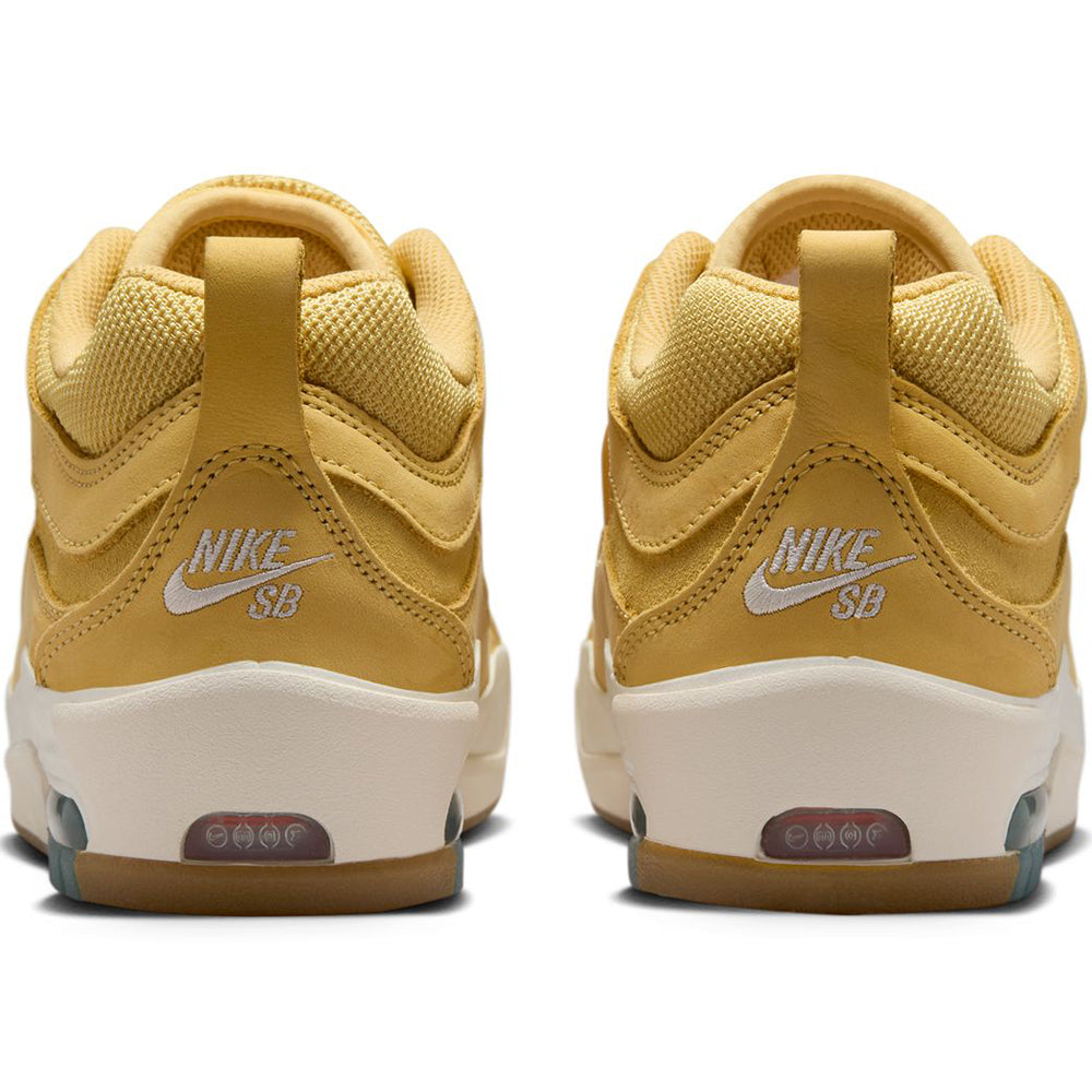 Nike SB Orange Label Air Max Ishod Wair Shoes Saturn Gold/Sail-Saturn Gold-Solar Flare