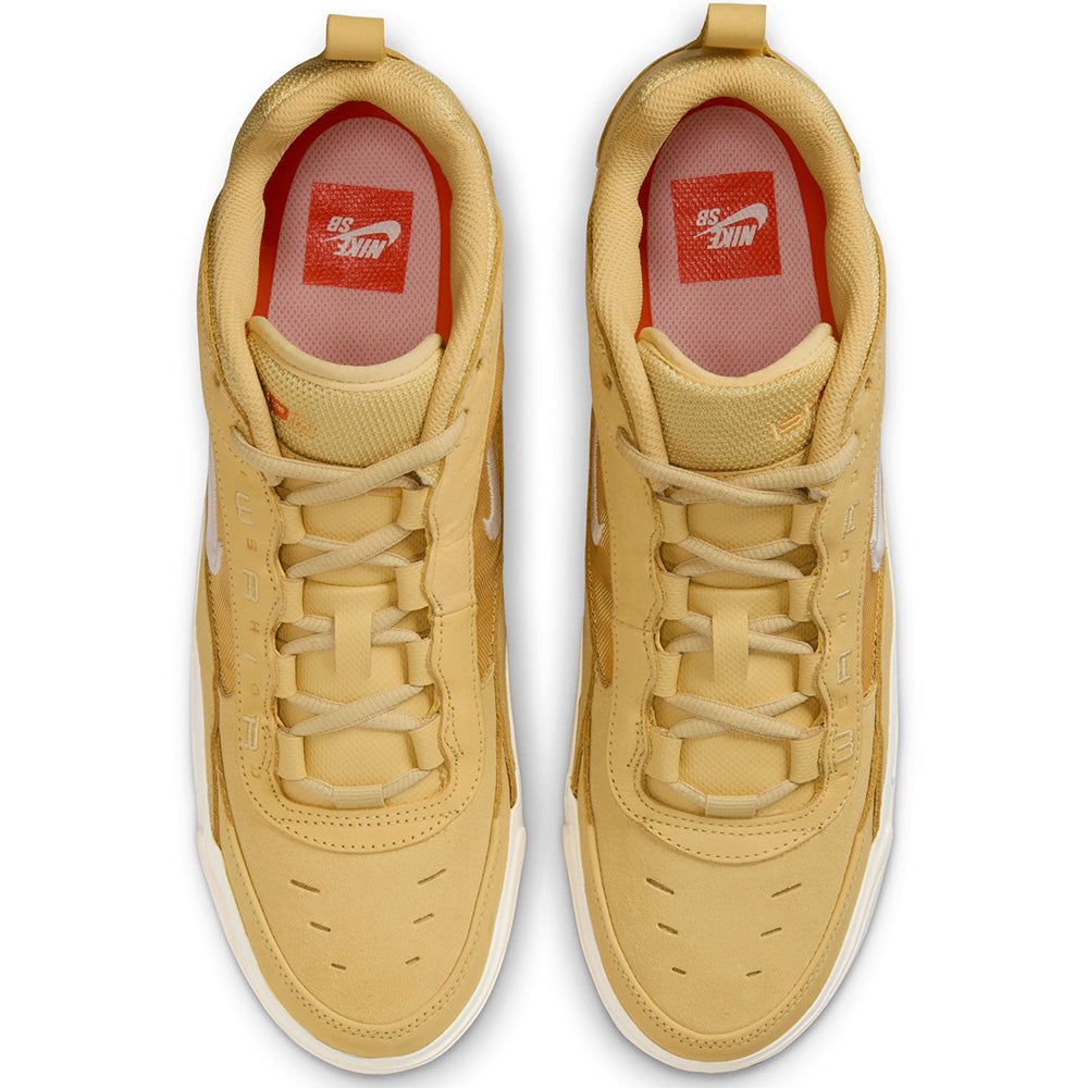 Nike SB Orange Label Air Max Ishod Wair Shoes Saturn Gold/Sail-Saturn Gold-Solar Flare