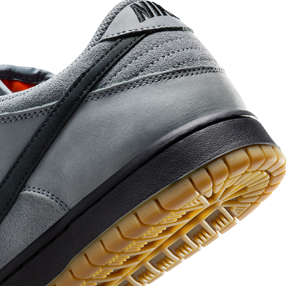 Nike SB Orange Label Dunk Low Pro ISO Shoes Cool Grey/Black-Cool Grey-Dark Grey