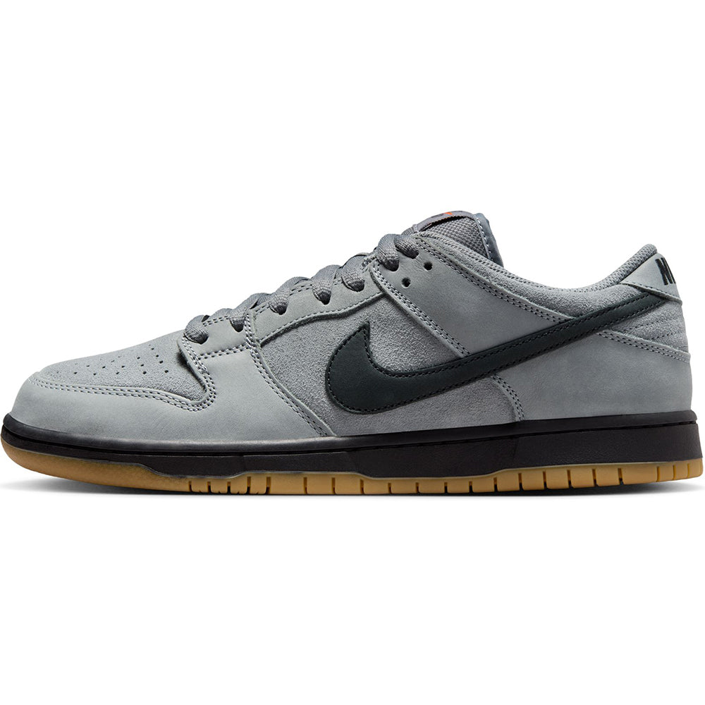 Nike SB Orange Label Dunk Low Pro ISO Shoes Cool Grey/Black-Cool Grey-Dark Grey