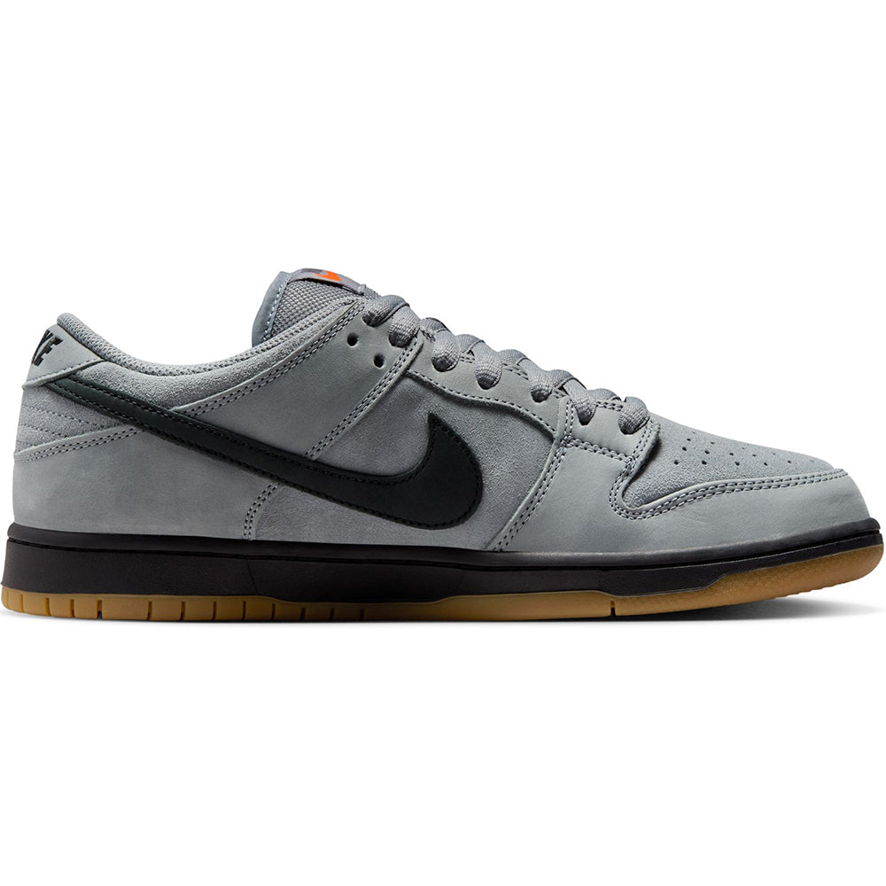 Nike SB Orange Label Dunk Low Pro ISO Shoes Cool Grey/Black-Cool Grey-Dark Grey