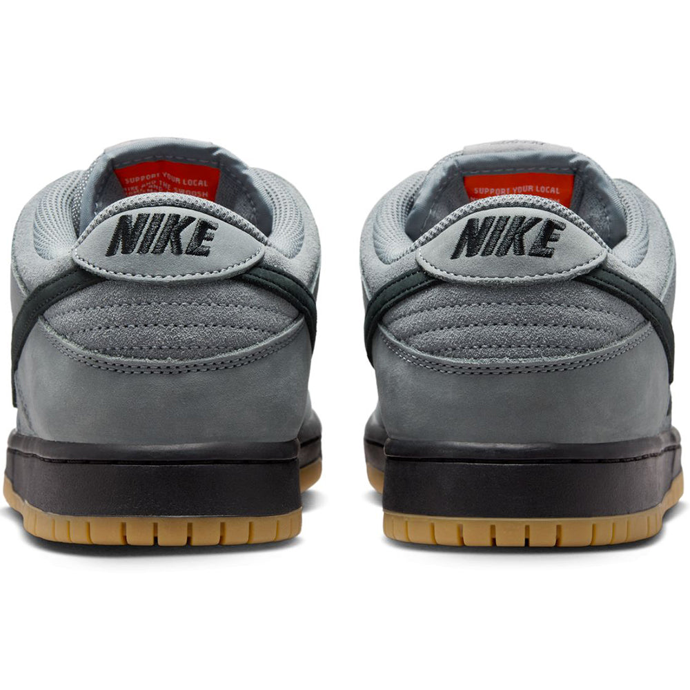 Nike SB Orange Label Dunk Low Pro ISO Shoes Cool Grey/Black-Cool Grey-Dark Grey