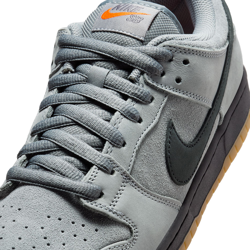 Nike SB Orange Label Dunk Low Pro ISO Shoes Cool Grey/Black-Cool Grey-Dark Grey