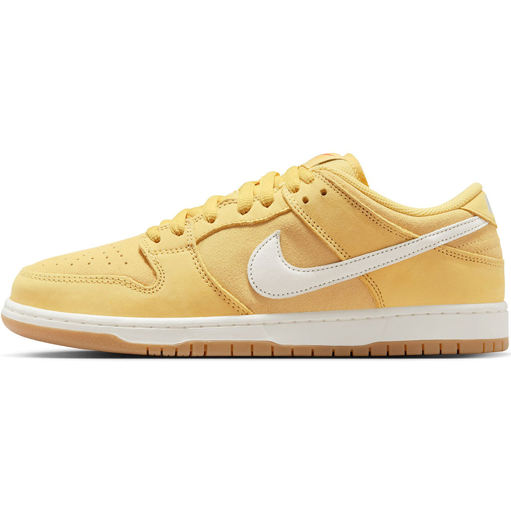 Nike SB Orange Label Dunk Low Pro ISO Shoes Saturn Gold/Sail-Saturn Gold-Solar Flare