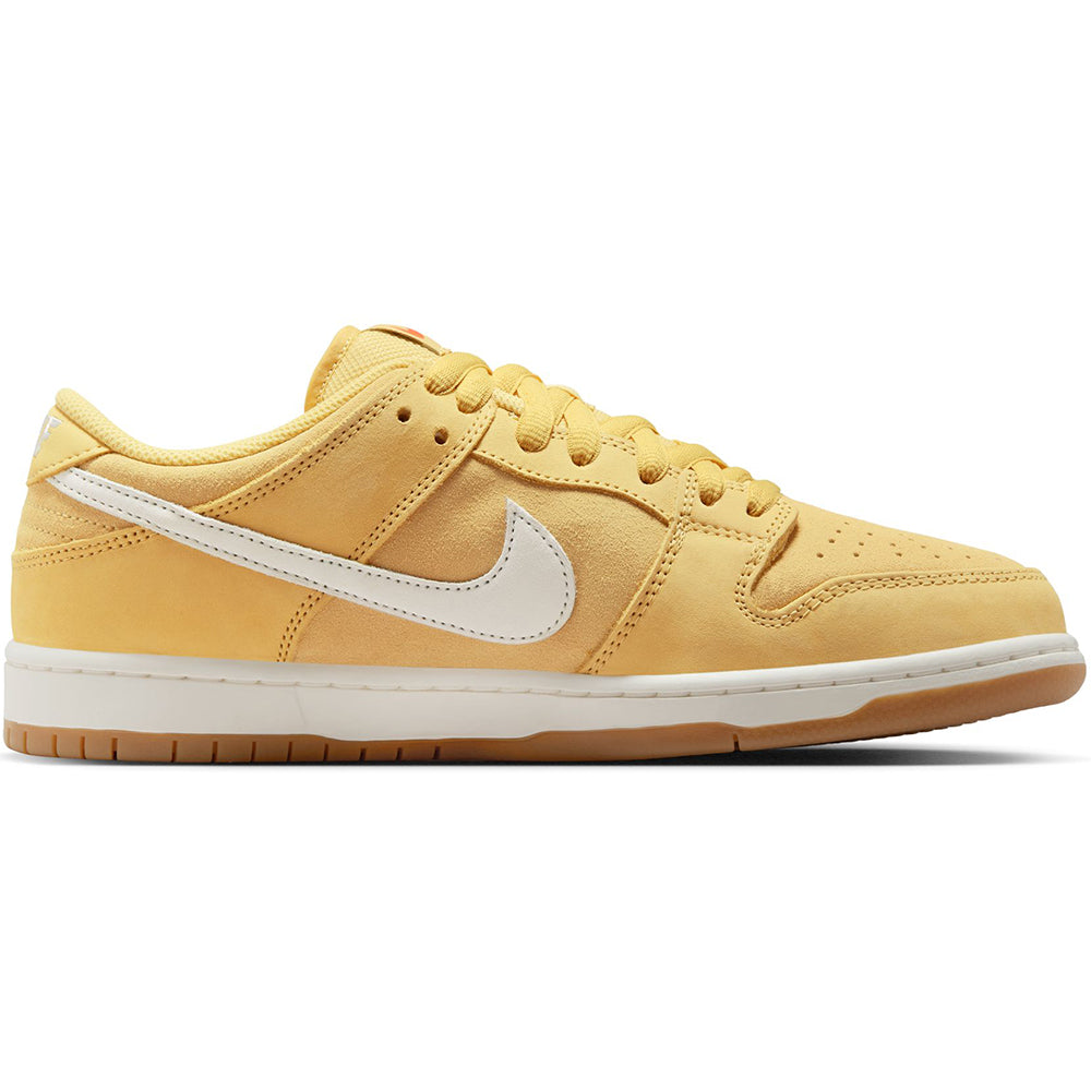 Nike SB Orange Label Dunk Low Pro ISO Shoes Saturn Gold/Sail-Saturn Gold-Solar Flare