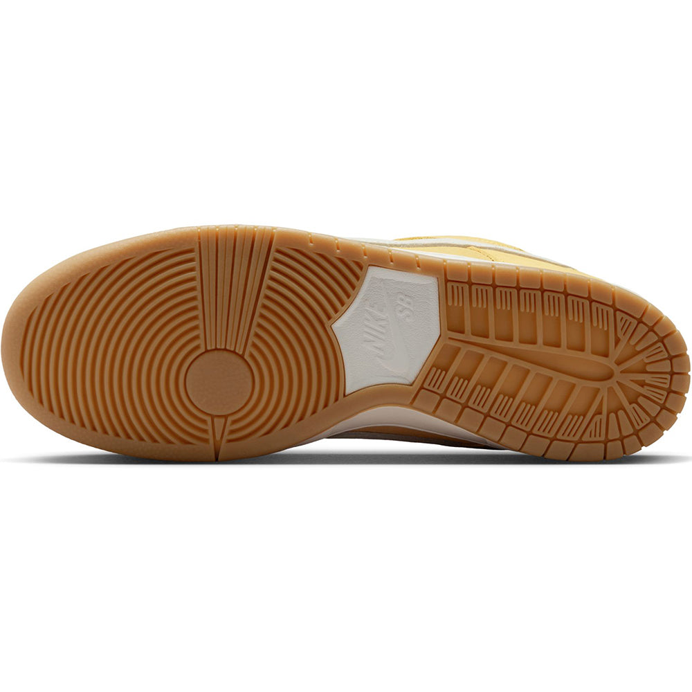 Nike SB Orange Label Dunk Low Pro ISO Shoes Saturn Gold/Sail-Saturn Gold-Solar Flare