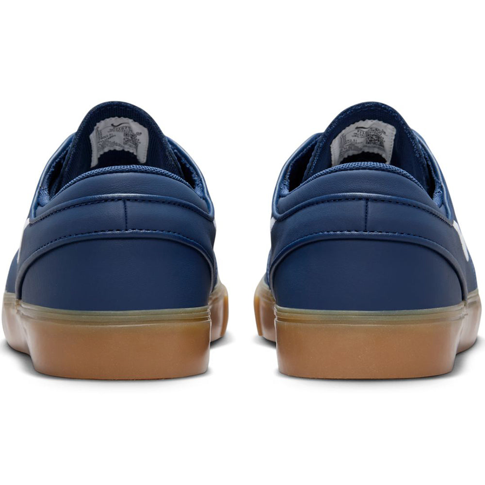 Nike SB Orange Label Zoom Janoski OG+ ISO Shoes Navy/White-Navy-Gum Light Brown