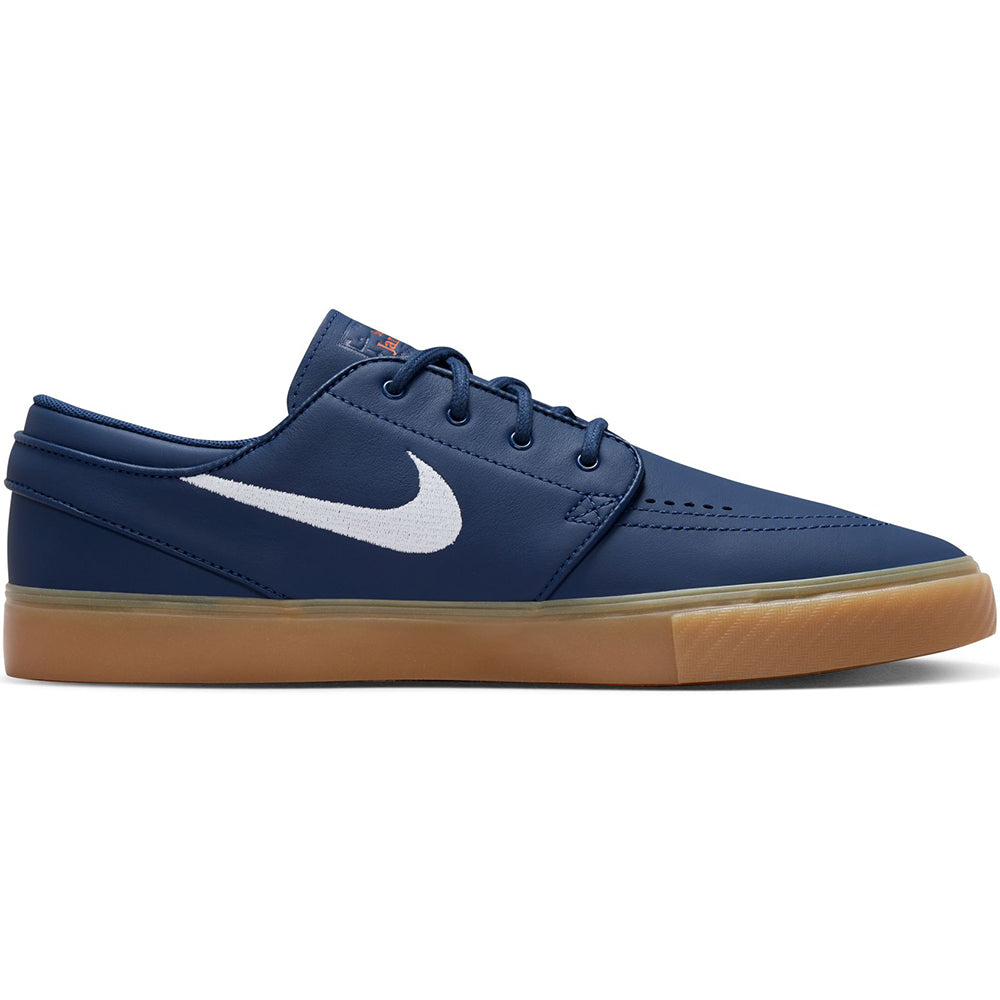 Nike SB Orange Label Zoom Janoski OG+ ISO Shoes Navy/White-Navy-Gum Light Brown