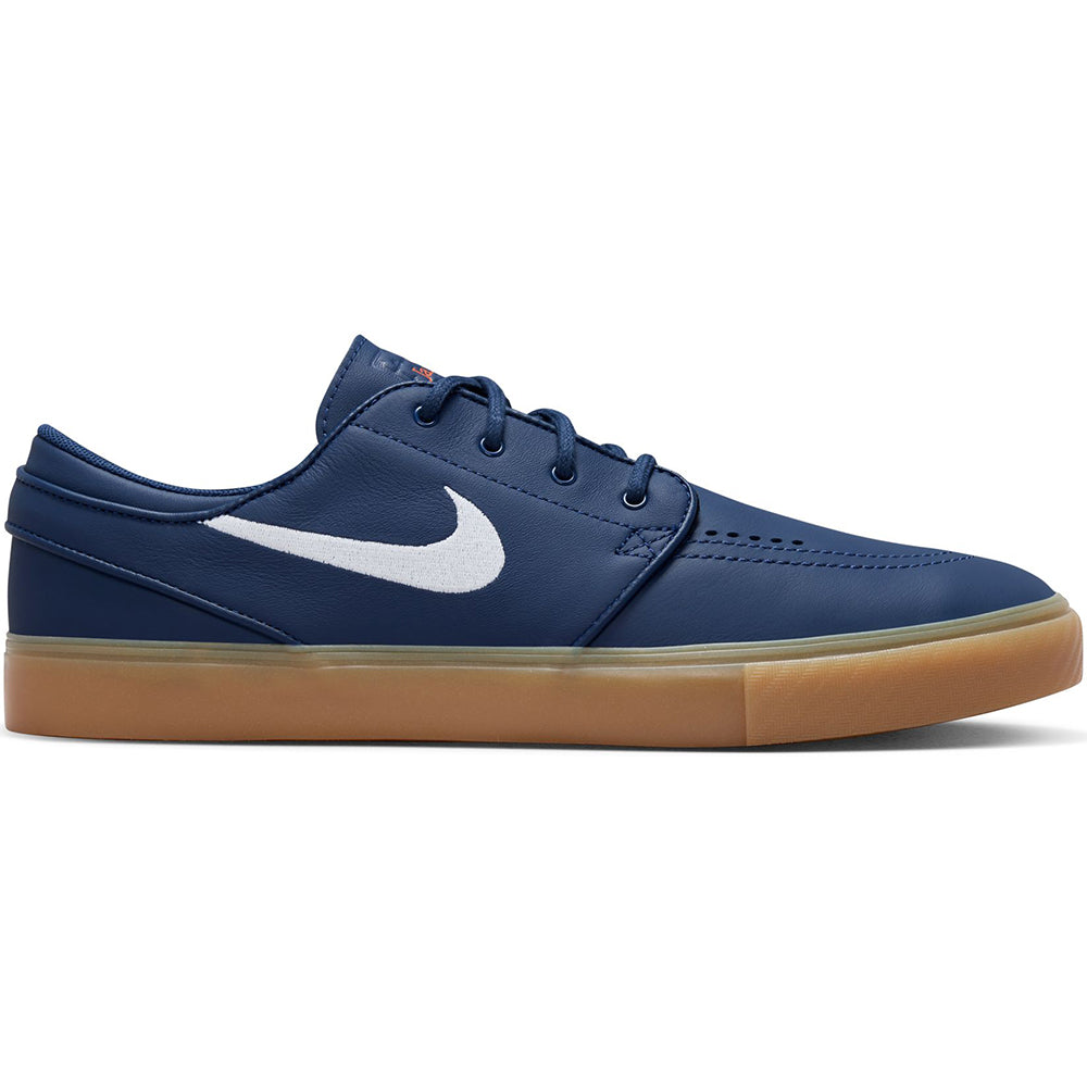 Nike SB Orange Label Zoom Janoski OG+ ISO Shoes Navy/White-Navy-Gum Light Brown