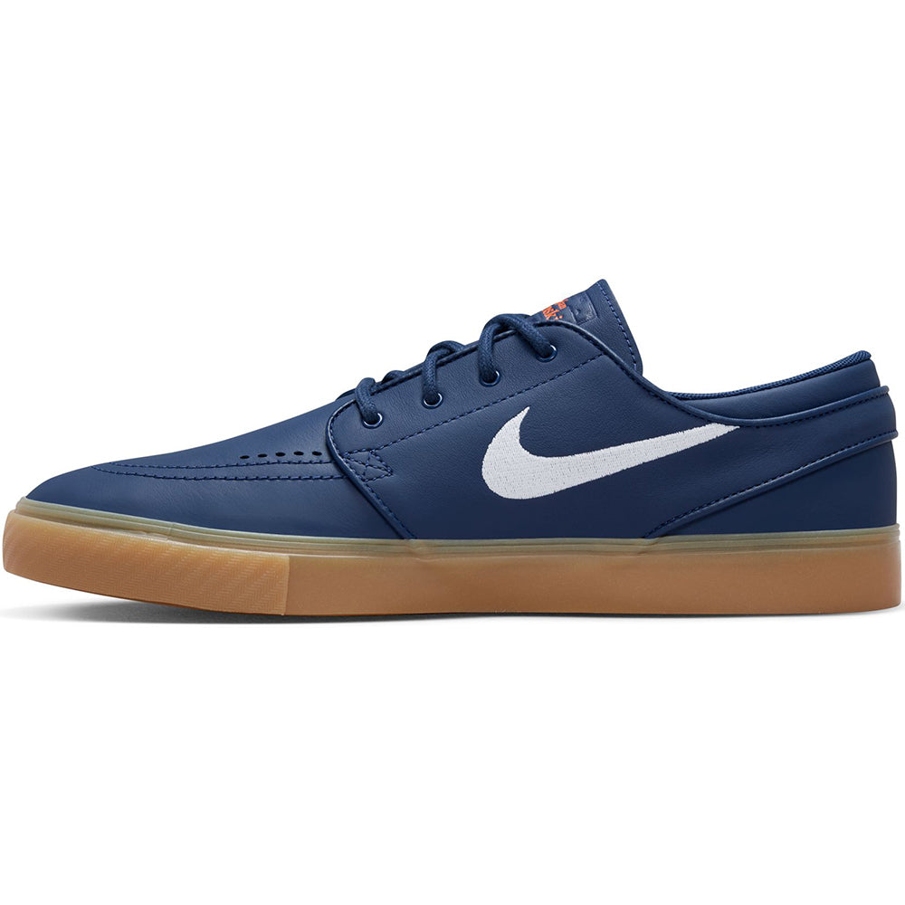 Nike SB Orange Label Zoom Janoski OG+ ISO Shoes Navy/White-Navy-Gum Light Brown