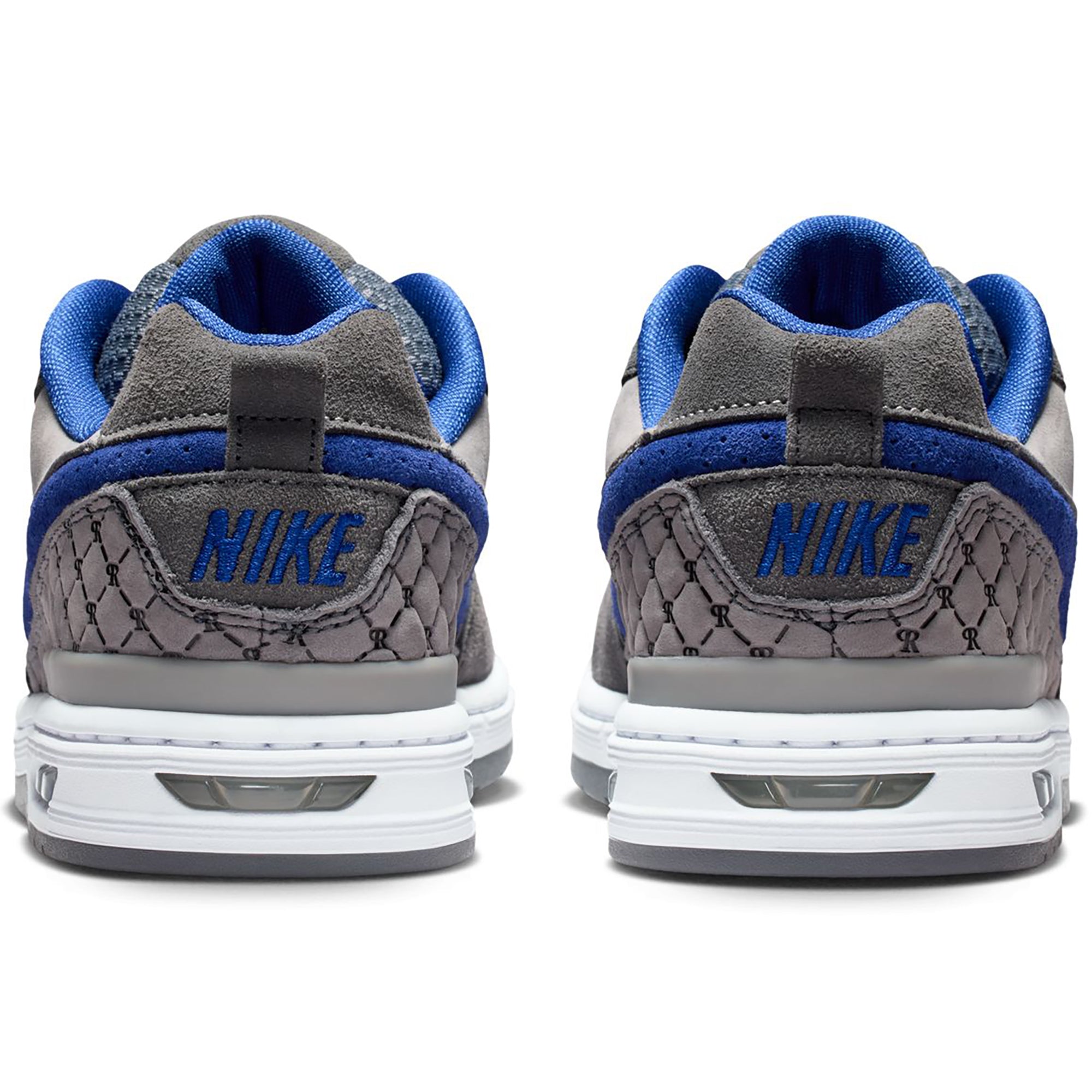 Nike SB Paul Rodriguez Zoom Air Low "Dodgers" Shoes Flint Grey/Deep Royal Blue-Flint Grey