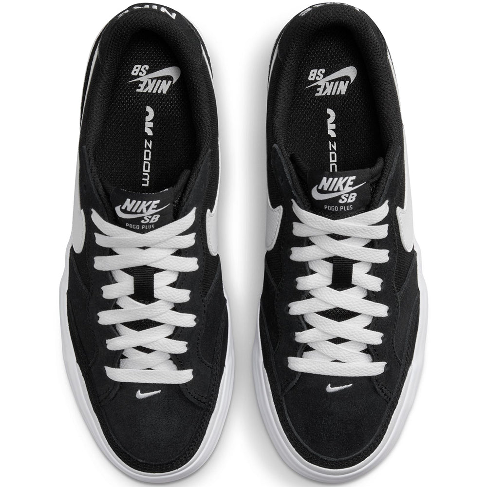 Nike SB Pogo Plus Shoes Black/White-Black-White