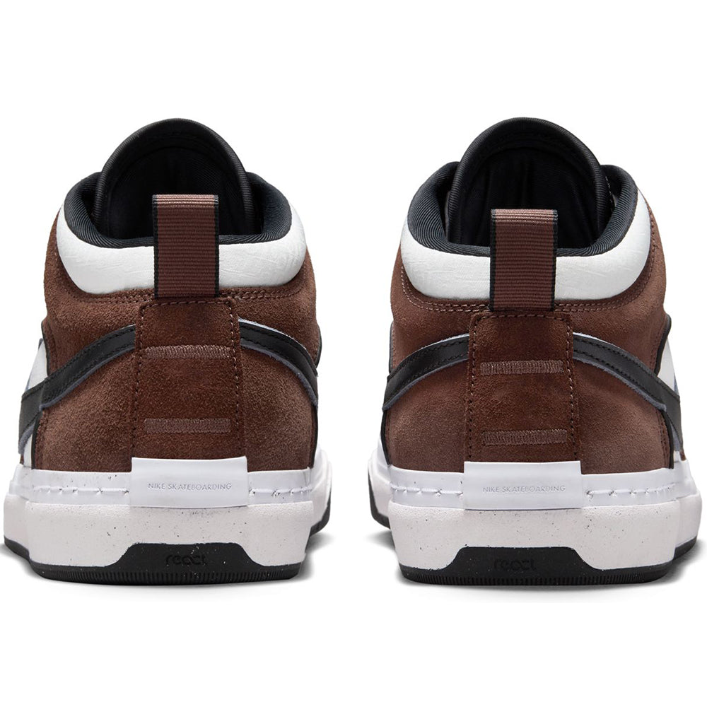 Nike SB React Leo Shoes Light Chocolate/Black-White-Black