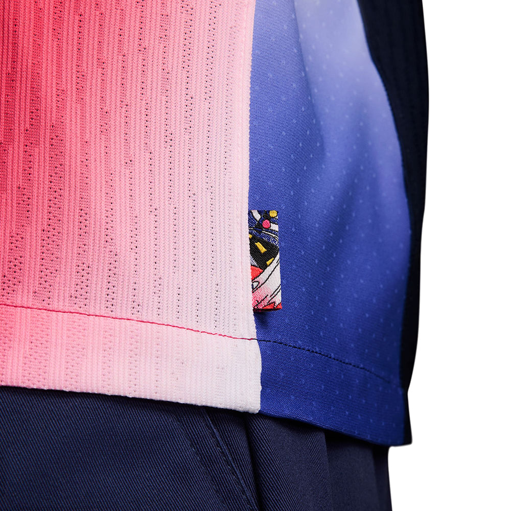 Nike SB USA Dri-FIT ADV Short-Sleeve Skate Jersey Obsidian/Bright Crimson/White