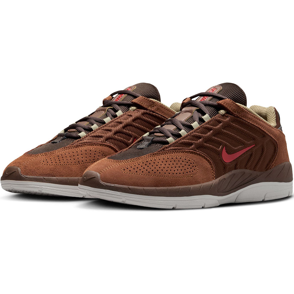 Nike SB Vertebrae Shoes Cacao Wow/Dragon Red-Light British Tan