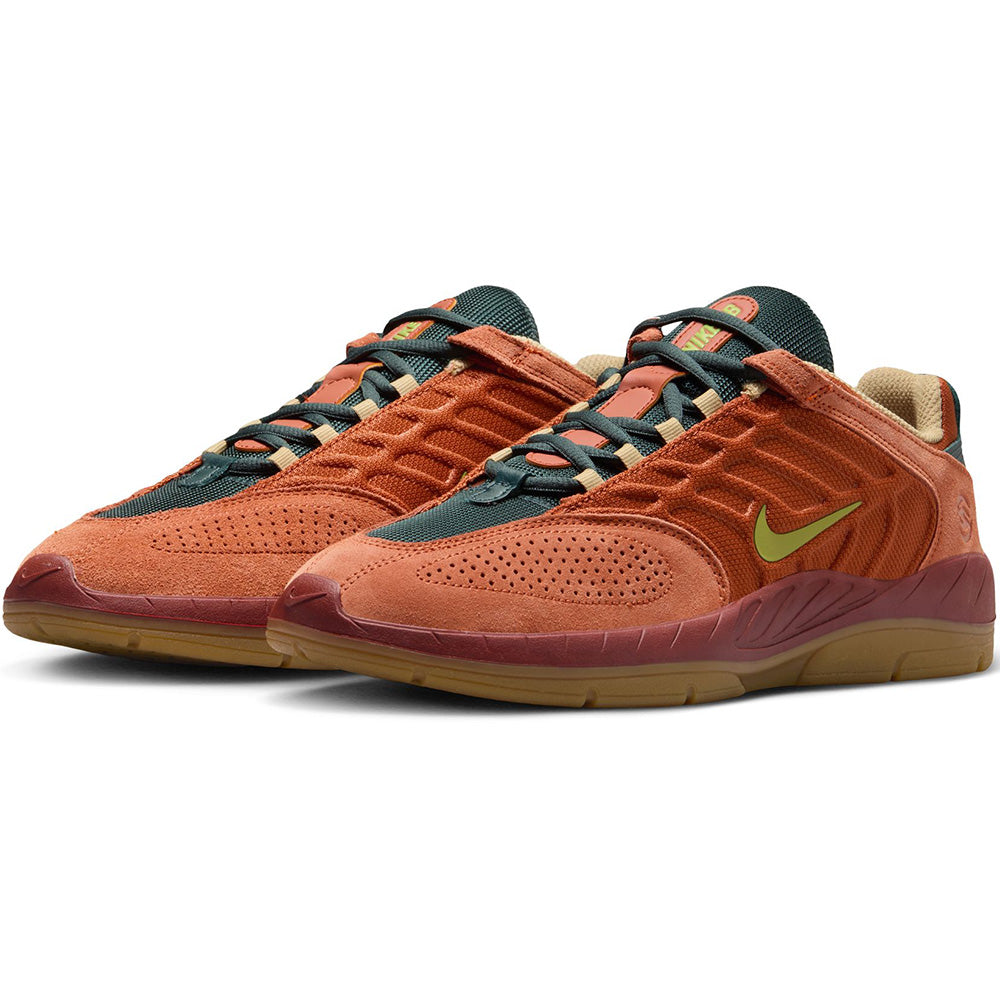 Nike SB Vertebrae TE Shoes Dark Russet/Pear-Desert Orange