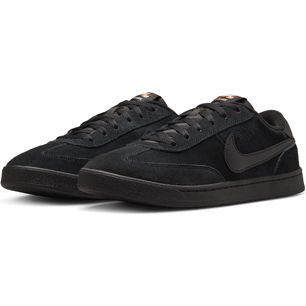 Nike SB FC Classic Shoes Black/Black-Black-Vivid Orange