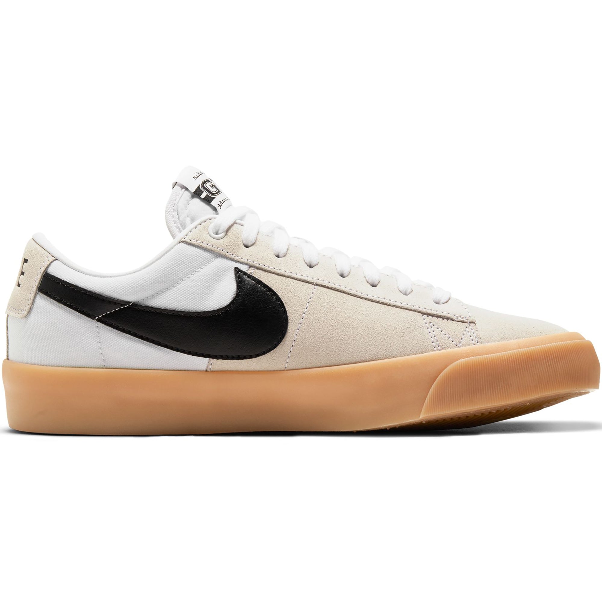 Nike SB Zoom Blazer Low Pro GT Shoes White/Black-White-White