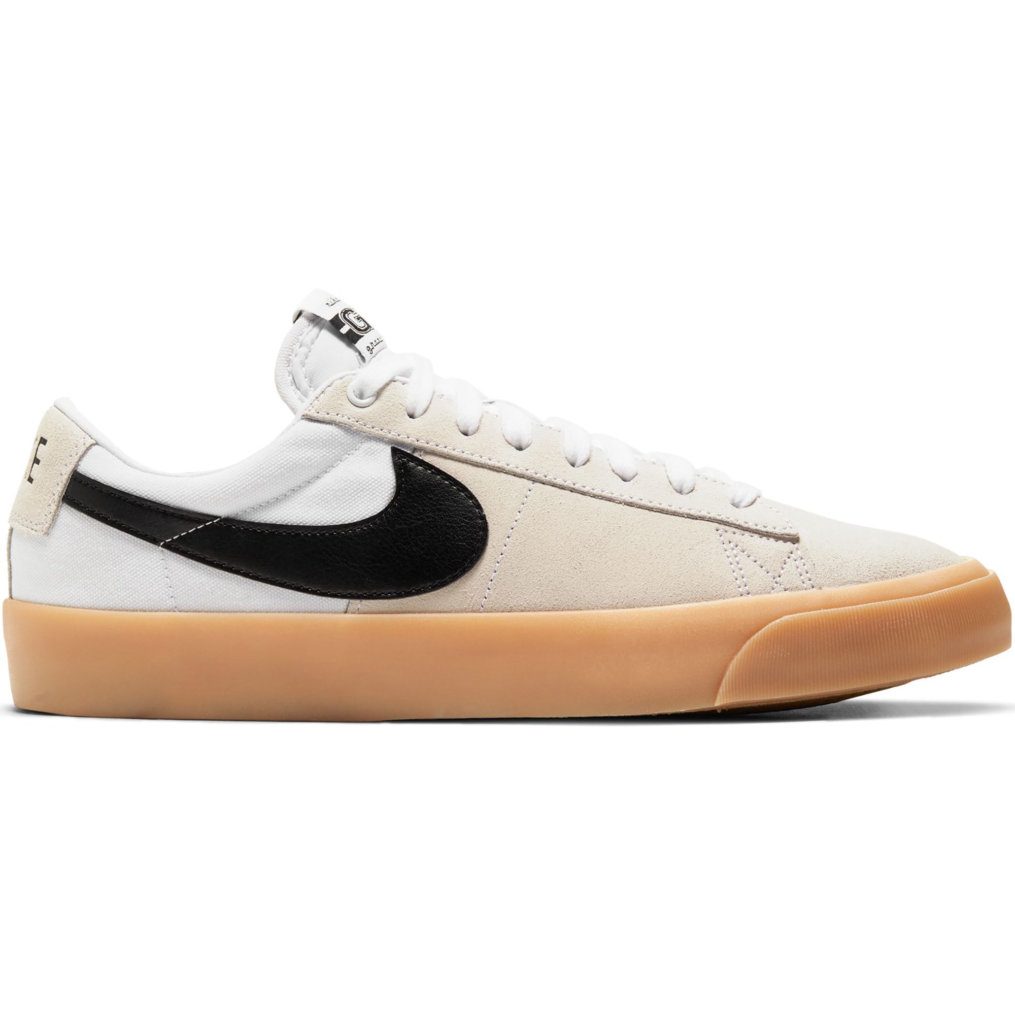 スニーカー NIKE SB ZOOM BLAZER LOW QS 24.5 Nike SB Zoom Blazer Low Pro GT Shoes White/Black-White-White