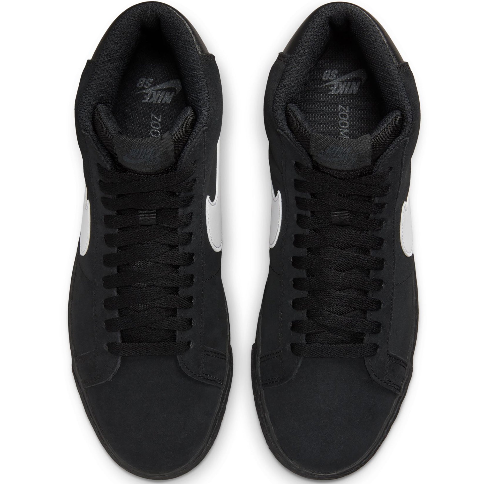 Nike SB Zoom Blazer Mid Shoes Black/White-Black-Black