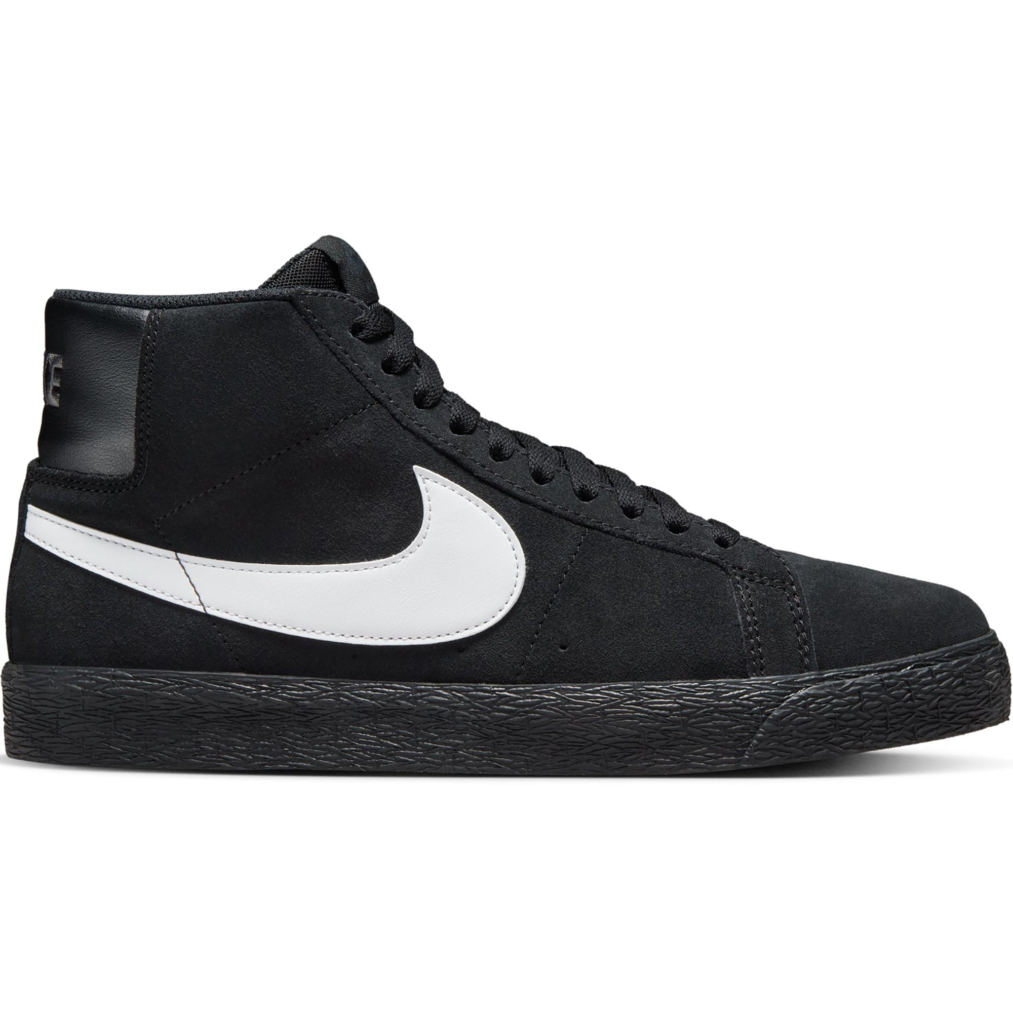 Nike SB Zoom Blazer Mid Shoes Black/White-Black-Black