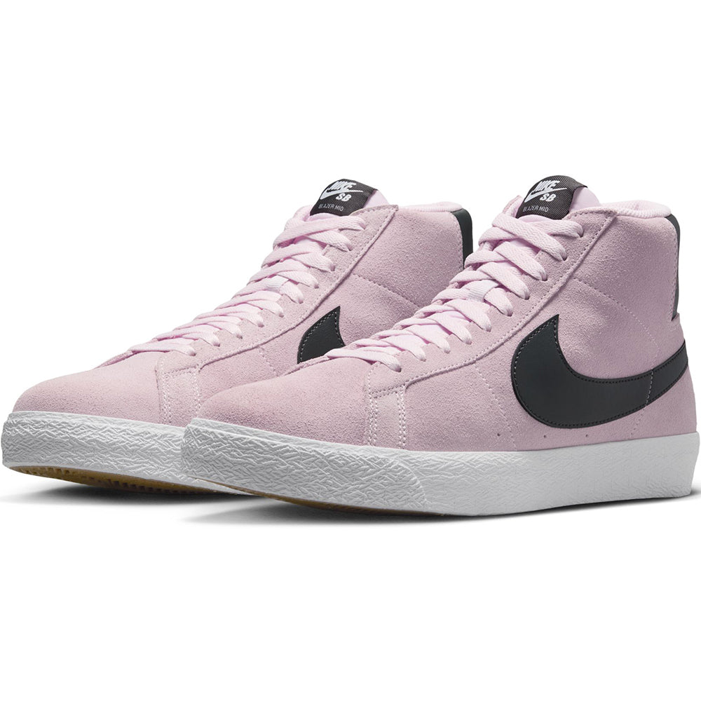 Nike SB Zoom Blazer Mid Shoes Pink Foam/Anthracite-White-Gum Yellow