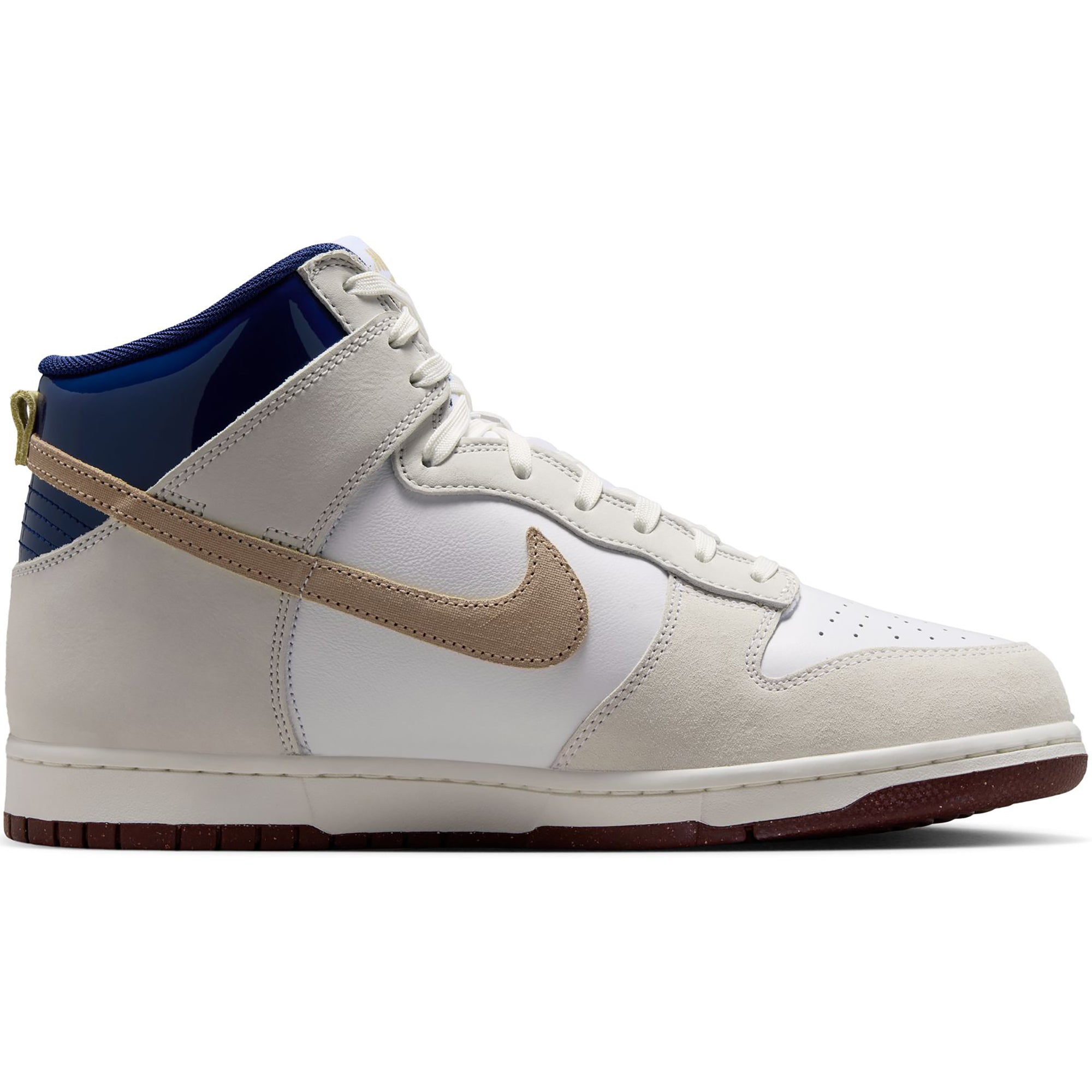 Nike SB x Beyond Store Dunk High Pro QS Shoes White/Ivory-Sand Dune-Blue Void