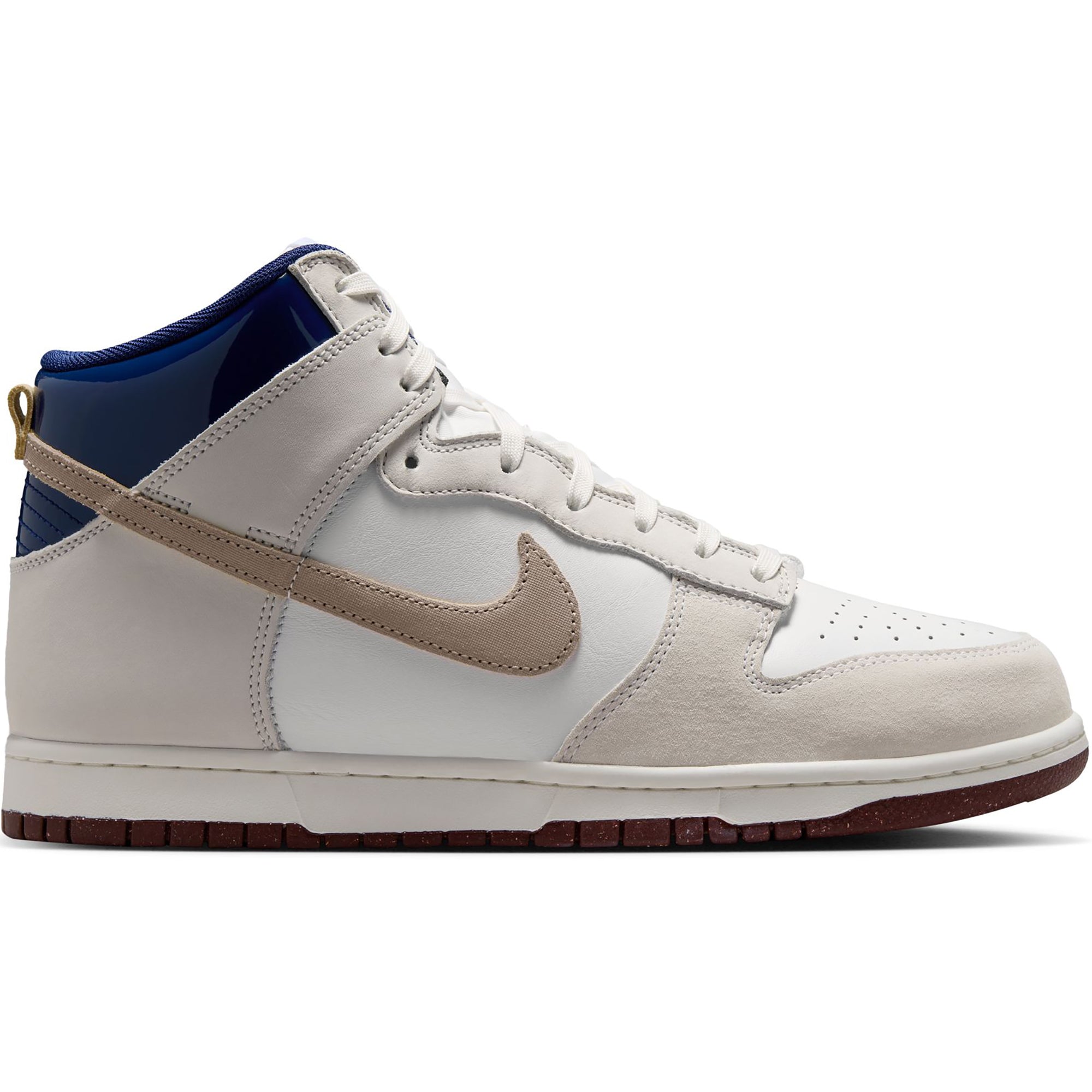 Nike SB x Beyond Store Dunk High Pro QS Shoes White/Ivory-Sand Dune-Blue Void