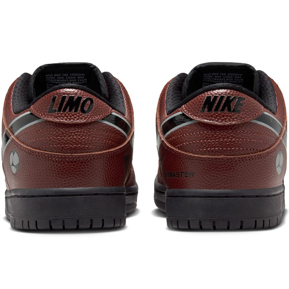 Nike SB x Limosine Dunk Low Pro Shoes Dark Pony/Black-Silver-White