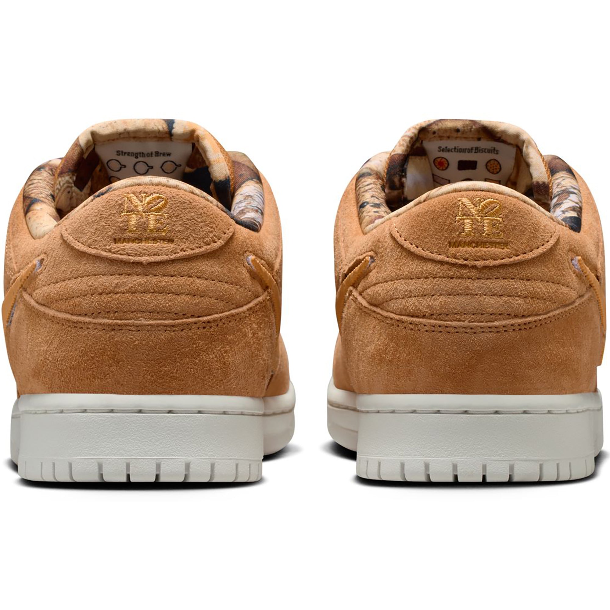 Nike SB x NOTE Dunk Low Pro QS "Biscuits" Shoes Flax/Honeycomb-Summit White-Sail