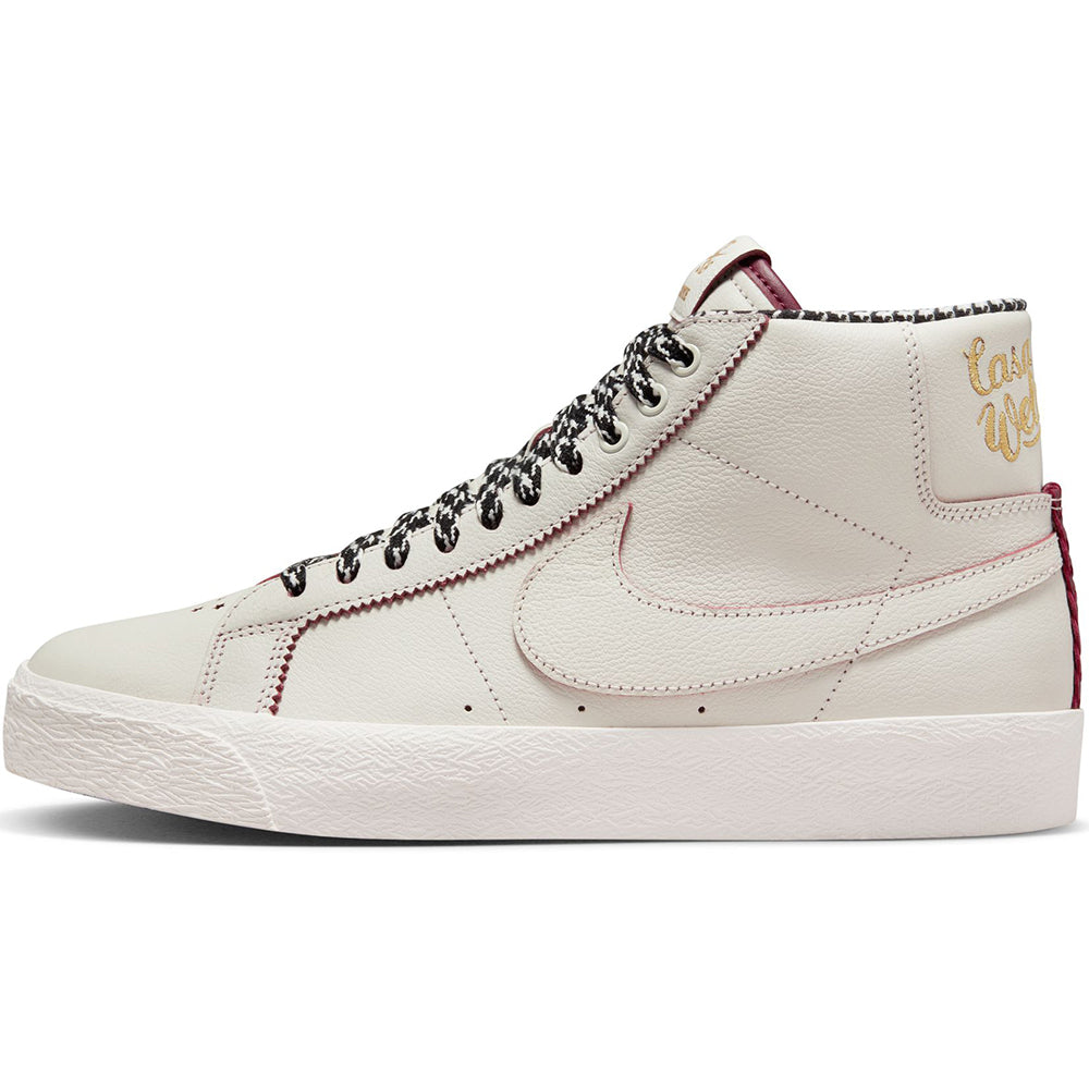 Nike SB x Welcome Madrid Zoom Blazer Mid Shoes Sail/Dark Beetroot-White