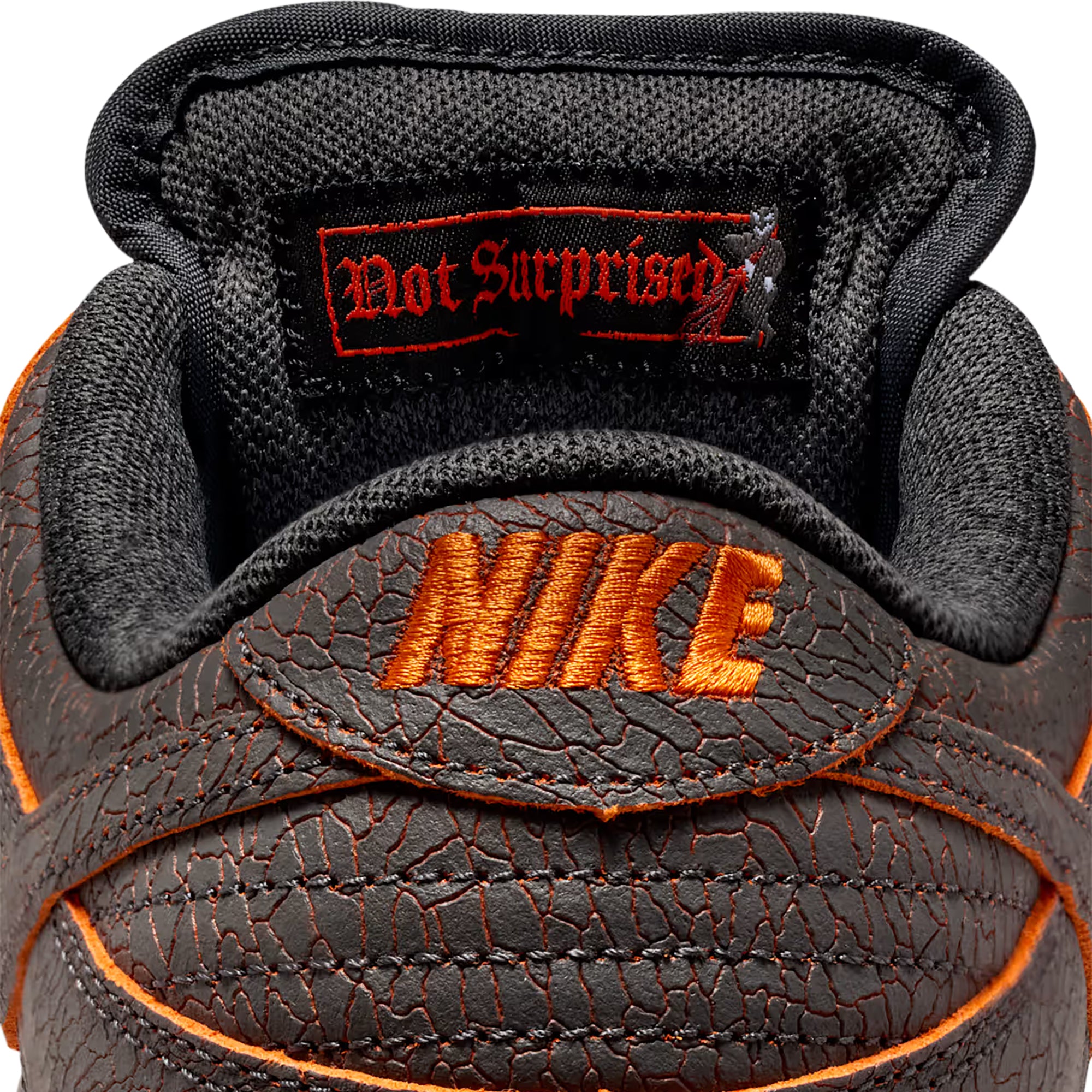 Nike SB Dunk Low Pro Premium "Krampus" Shoes Dark Smoke Grey/Campfire Orange-Black