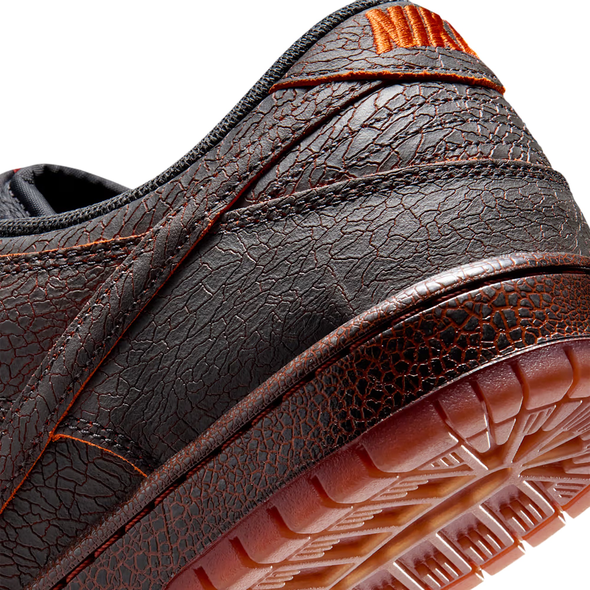 Nike SB Dunk Low Pro Premium "Krampus" Shoes Dark Smoke Grey/Campfire Orange-Black