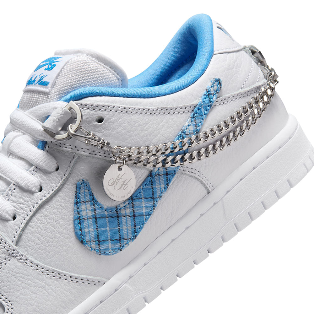 Nike SB Nicole Hause Dunk Low Pro Shoes White/University Blue-White