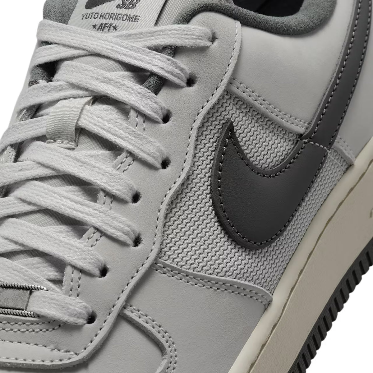 Nike SB Yuto Horigome Air Force 1 Shoes White/Iron Grey-White-Coconut Milk