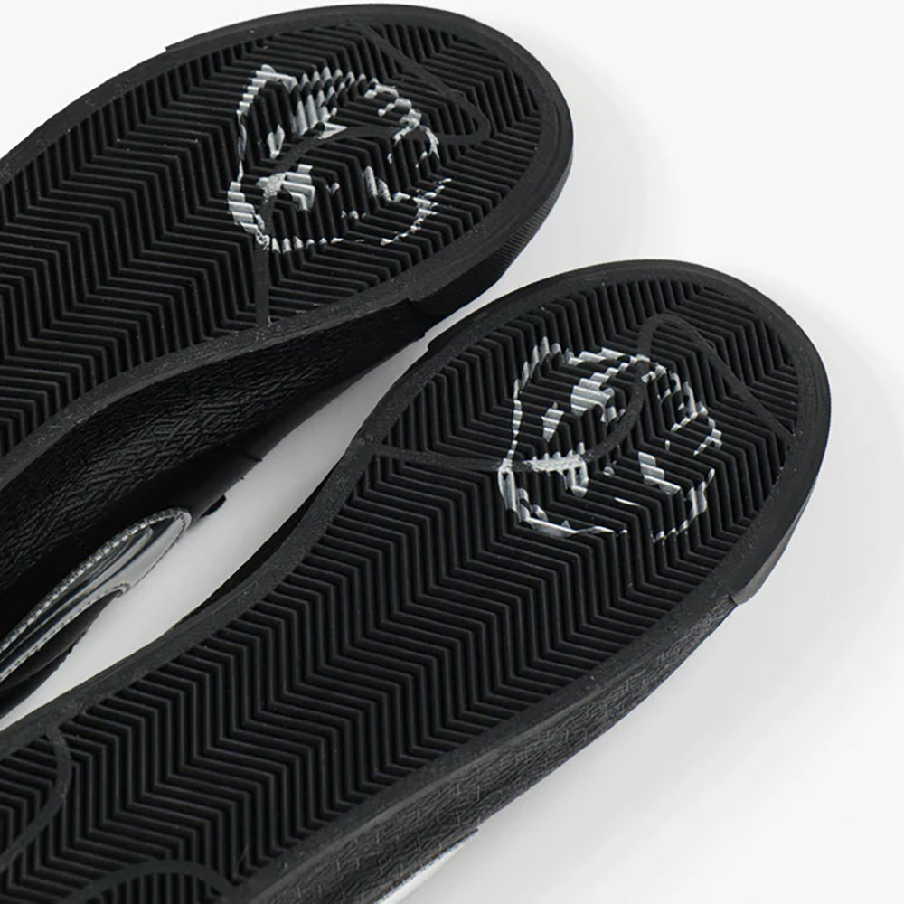 Nike SB x Dancer Zoom Blazer Low Pro QS Shoes Black/Metallic Silver-Black